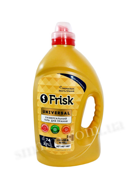 Універсальний гель для прання Frisk "PREMIUM GOLD UNIVERSAL GEL" 3,7 л - 1