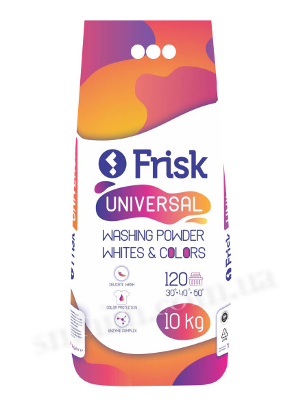 Стиральный порошок Frisk "Universal" 10кг - 1