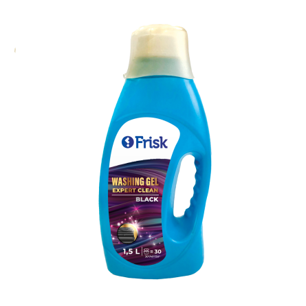 Гель для прання темних речей Frisk "BLACK EXPERT CLEAN"  1,5 л - 1