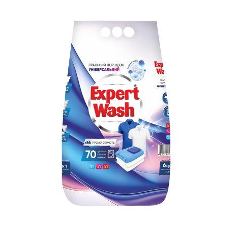 Порошок для прання універсальний Гірська свіжість, ТМ Expert Wash - 2