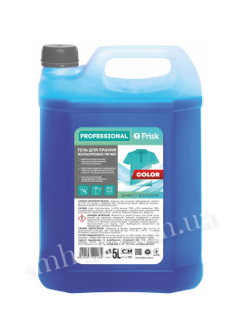 Средство для стирки цветных вещей Frisk Professional Color 5л