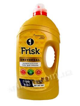 Універсальний гель для прання Frisk "PREMIUM GOLD UNIVERSAL GEL" 5,5 л