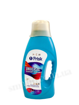 Универсальный гель для стирки Frisk 2 in 1 Expert Clean 1,5 л