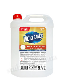 Засіб для миття унітазу "Ultra Clean", 5 л TM "Frisk"