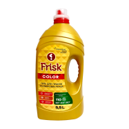 Гель для стирки цветных вещей Frisk "PREMIUM GOLD COLOR GEL" 5,5 л